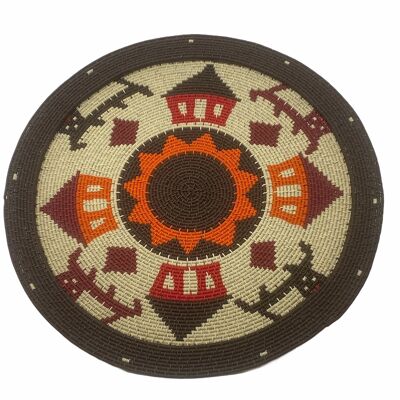 Zulu Telephone Wire Plates 32cm