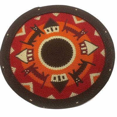 Zulu Telephone Wire Plates 32cm