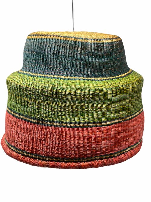 Hand Woven Basket Light