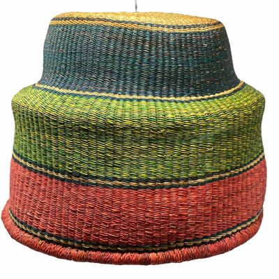 Hand Woven Basket Light