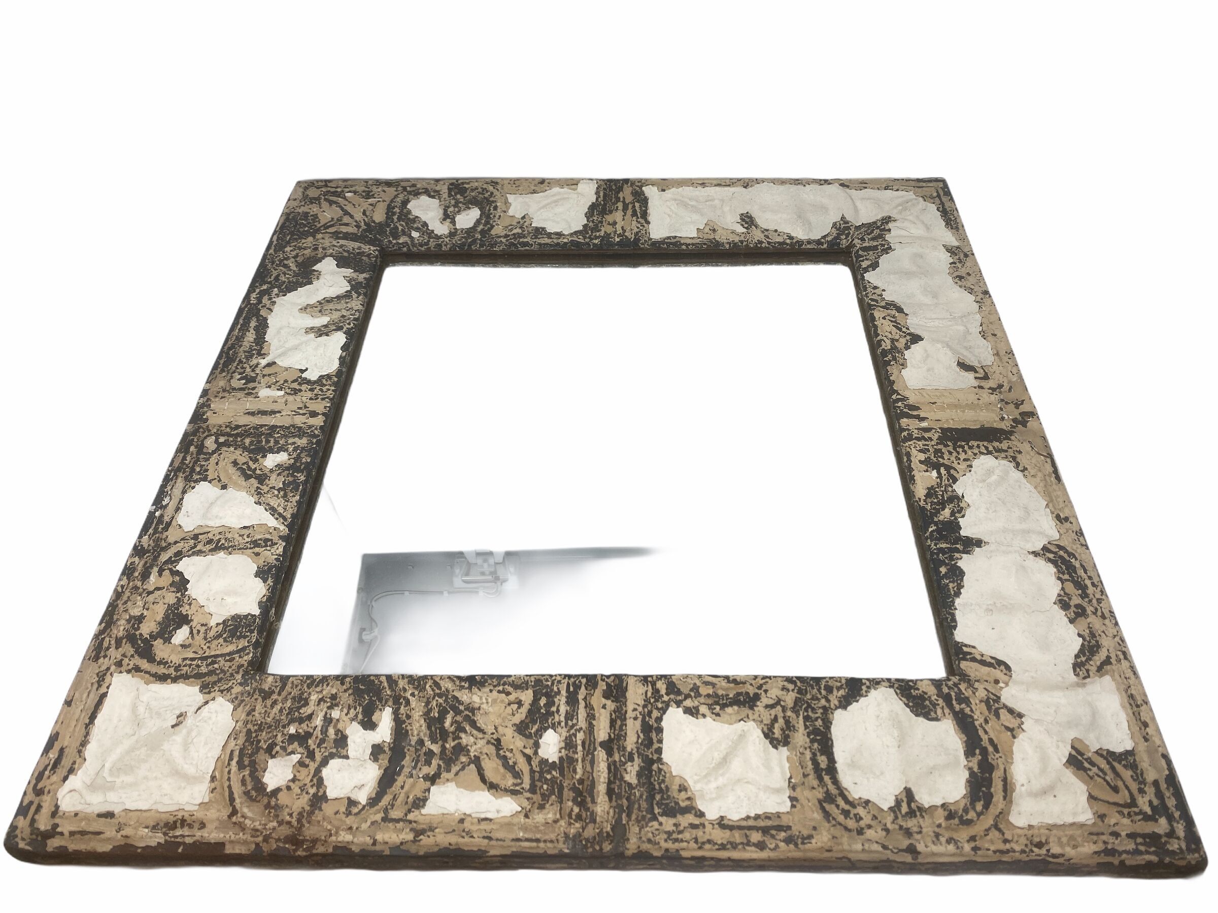 Pressed Tin Ceiling Tile Mirror