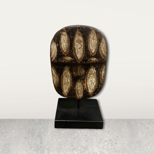 Small African mask on stand