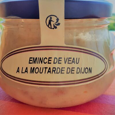 Emincé de Veau à la moutarde de Dijon