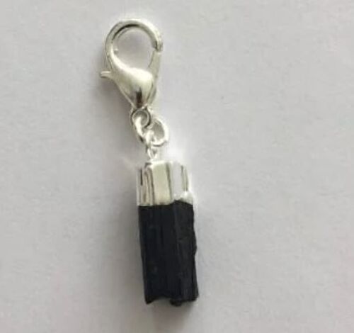 Tourmaline Stone point Lobster Clasp