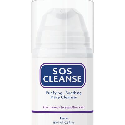 Limpiador facial SOS Cleanse, 15ml