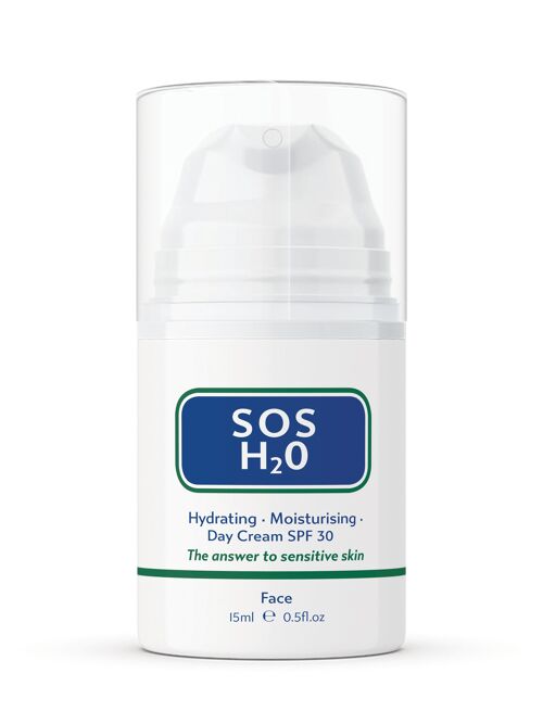 SOS H20 Day Cream SPF 30, 15ml