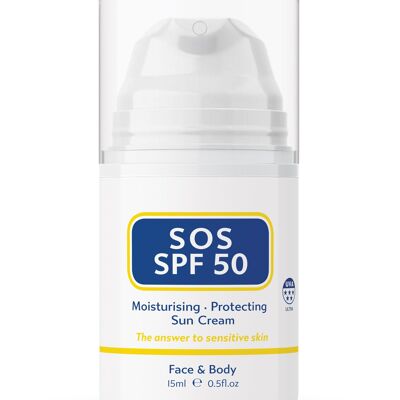 SOS Sonnencreme LSF 50, 15 ml