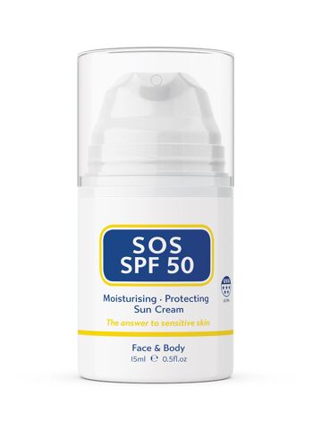 Crème solaire SOS SPF 50, 15 ml 1