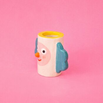 Bougeoir Petit Clown / Vase en Céramique 11