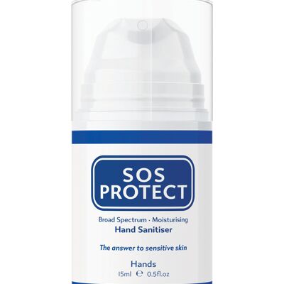 SOS Protect Gel Desinfectante de Manos (Sin Alcohol), 15ml