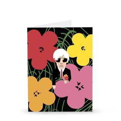 Pop-Artist-F-Taschen-Lesezeichenkarte