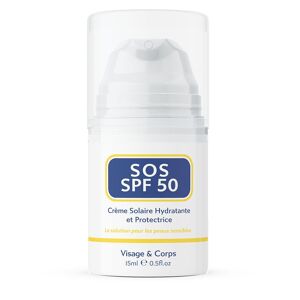 Crème Solaire SOS SPF 50 (Version Française), 15 ml