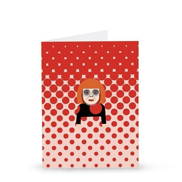 Tarjeta de marcador de bolsillo Auntie Spotty R