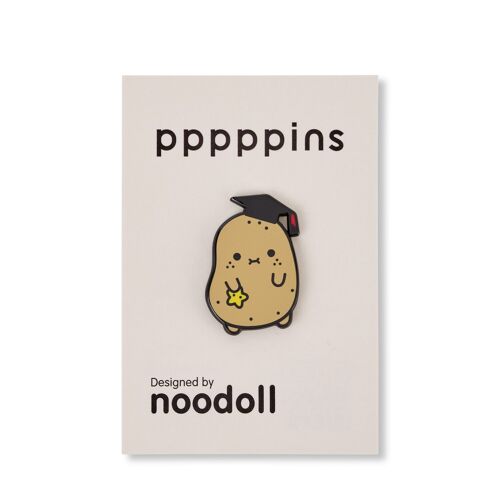 Ricespud Graduation Gift Potato Hard Enamel Pin