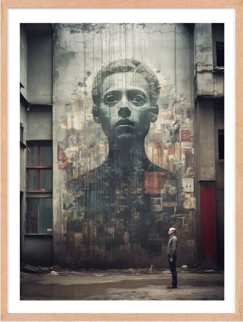 Affiche - Street Art 08 (30x40 cm) - Hartman AI