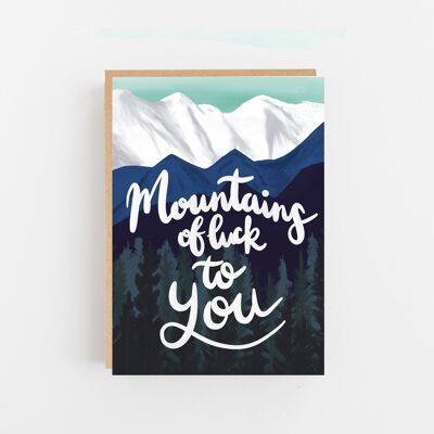 Berge des Glücks für Sie Karte