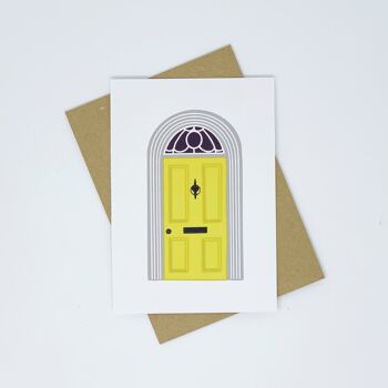 Nouvelle maison - porte jaune 4