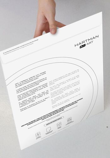 Affiche - Retro Future 01 (30x40 cm) - Hartman AI 5