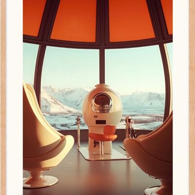 Poster - Retro Future 04 (30x40 cm) - Hartman AI