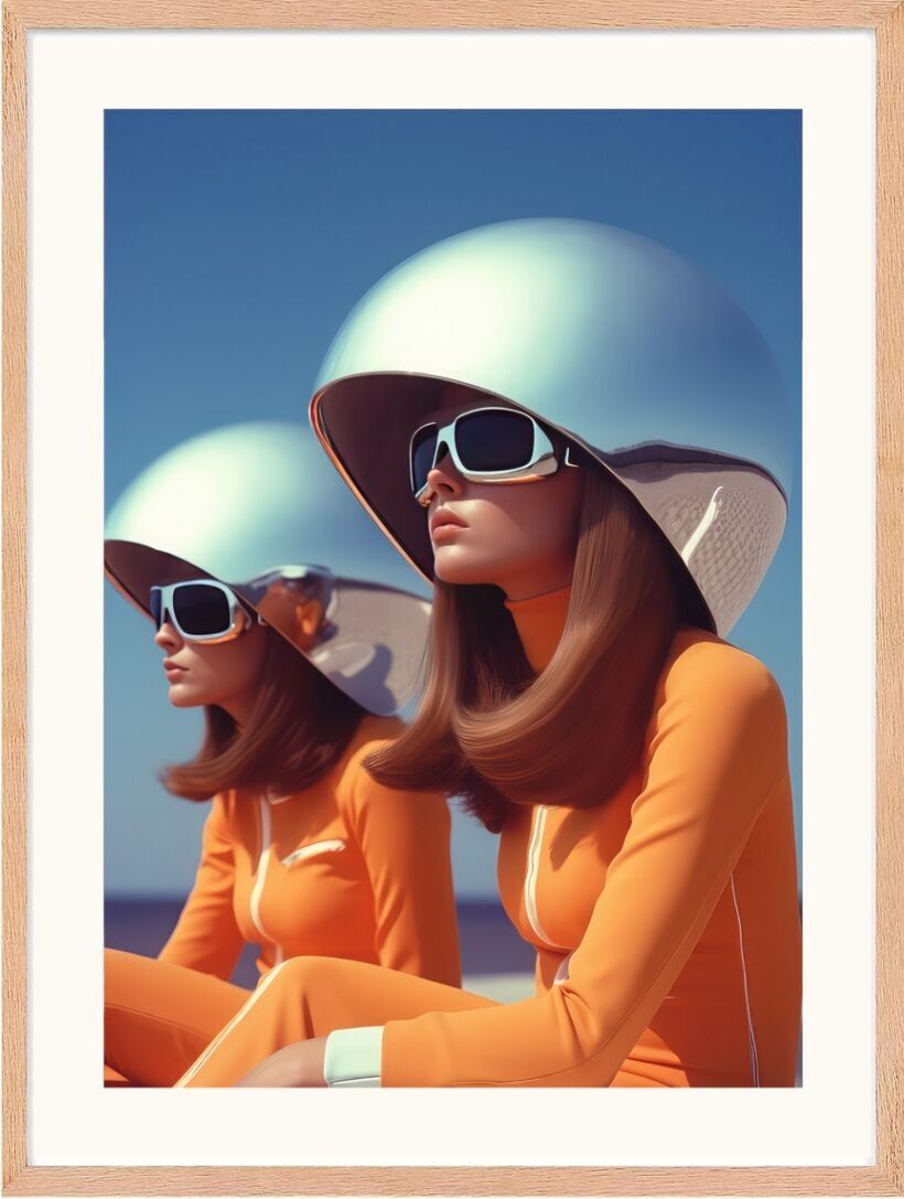 Poster - Retro Future 05 (30x40 cm) - Hartman AI