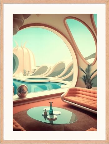 Affiche - Retro Future 06 (30x40 cm) - Hartman AI 1