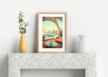 Affiche - Retro Future 06 (30x40 cm) - Hartman AI 3