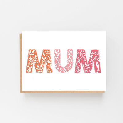 Mum Card