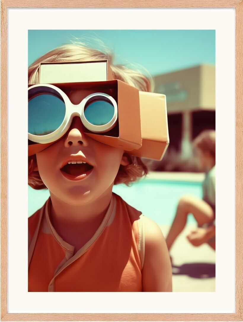 Poster - Retro Future 12 (30x40 cm) - Hartman AI