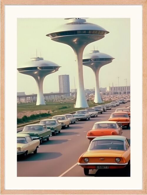 Affiche - Retro Future 17 (30x40 cm) - Hartman AI