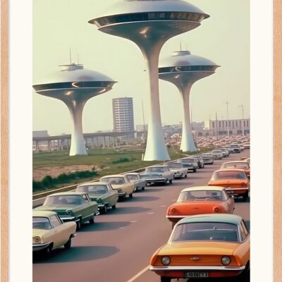 Poster - Retro Future 17 (30x40 cm) - Hartman AI