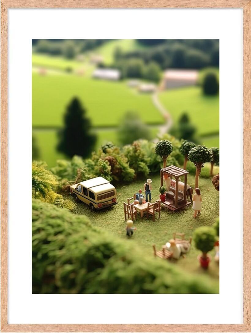 Poster - Mini World 01 (30x40 cm) - Hartman AI