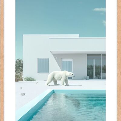 Affiche - Urban Zoo 02 (30x40 cm) - Hartman AI