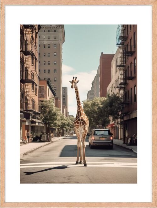 Affiche - Urban Zoo 05 (30x40 cm) - Hartman AI