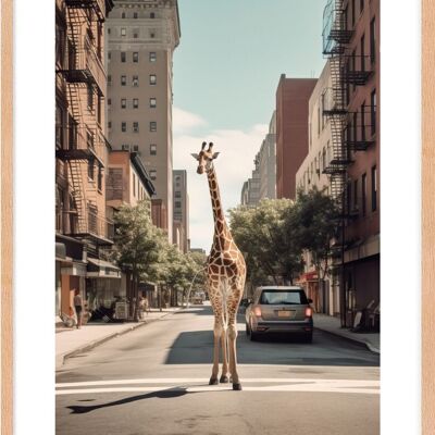 Poster - Urban Zoo 05 (30x40 cm) - Hartman AI