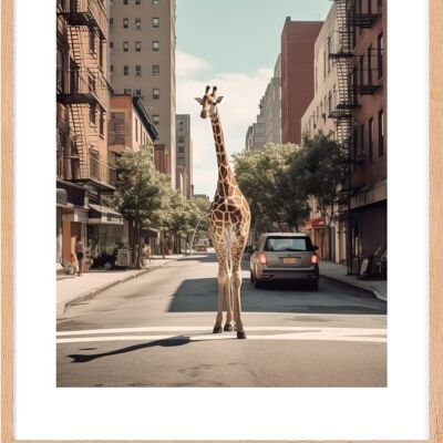 Affiche - Urban Zoo 05 (30x40 cm) - Hartman AI