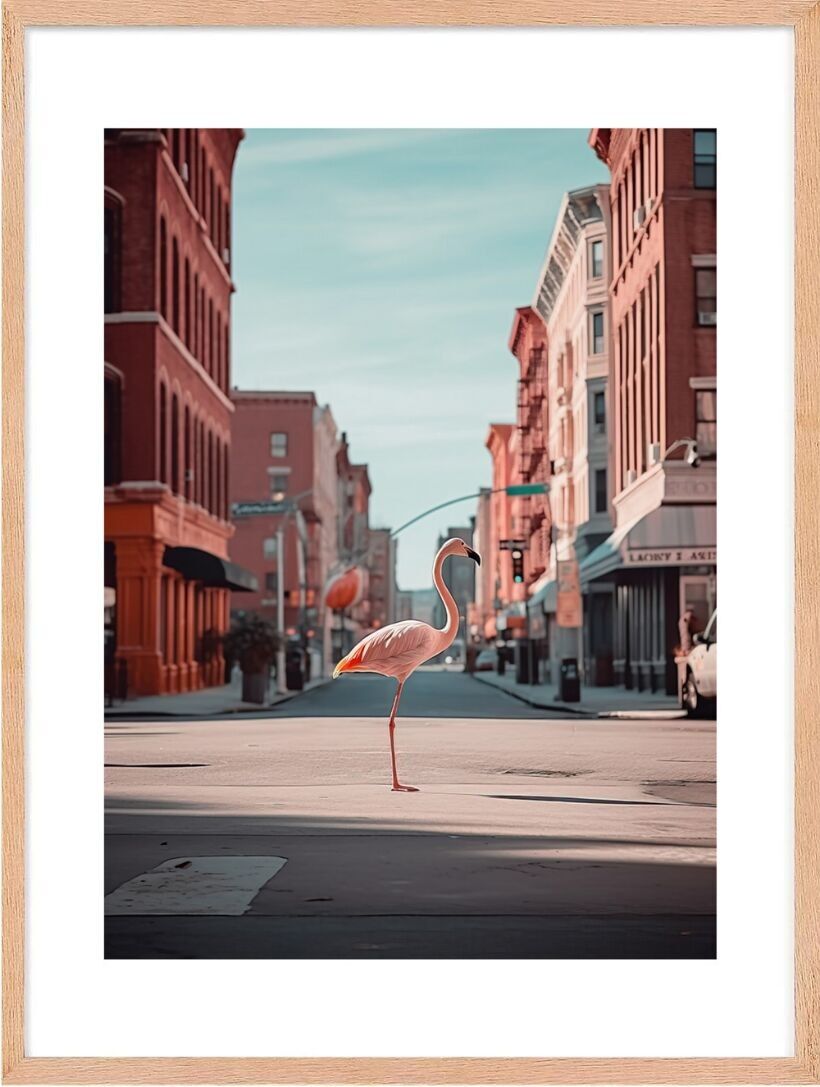 Poster - Urban Zoo 06 (30x40 cm) - Hartman AI