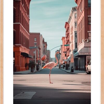 Poster - Urban Zoo 06 (30x40 cm) - Hartman AI