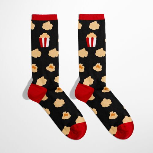 Chaussettes cinéma pop corn Fais pas ton cinéma