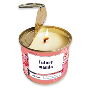 Bougie "Future mamie" (Marthe) 2