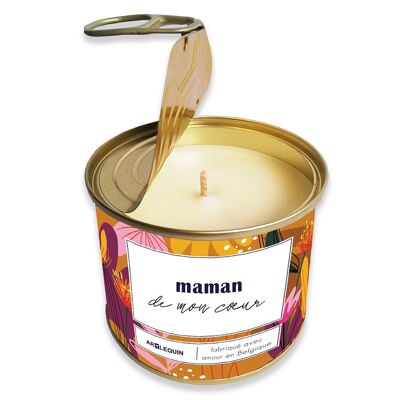 Candle "Mom of my heart" (Cinnamon)