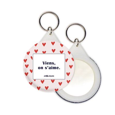 Key ring "Come, we love each other" (Aimé)