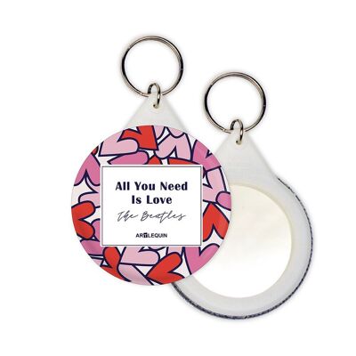 "All you need is love" keyring (Harry)