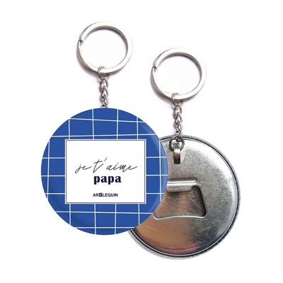 „Ich liebe dich Papa“ Schlüsselanhänger (Caro)