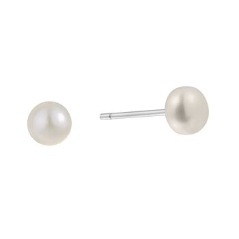 Clous de perles d'eau douce de 6 mm