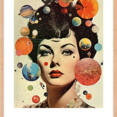 Poster – 60er Jahre Collagen 05 (30 x 40 cm) – Hartman AI