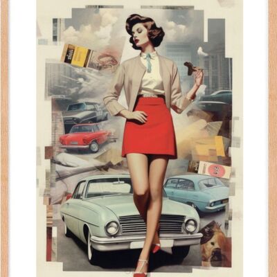 Poster - Collage anni '60 06 (30x40 cm) - Hartman AI