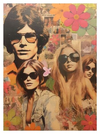 Affiche - 60's Collages 08 (30x40 cm) - Hartman AI 2