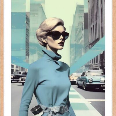 Poster - Collage anni '60 09 (30x40 cm) - Hartman AI