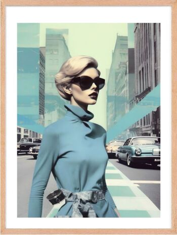 Affiche - 60's Collages 09 (30x40 cm) - Hartman AI 1