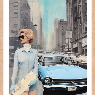 Poster - 60's Collages 10 (30x40 cm) - Hartman AI